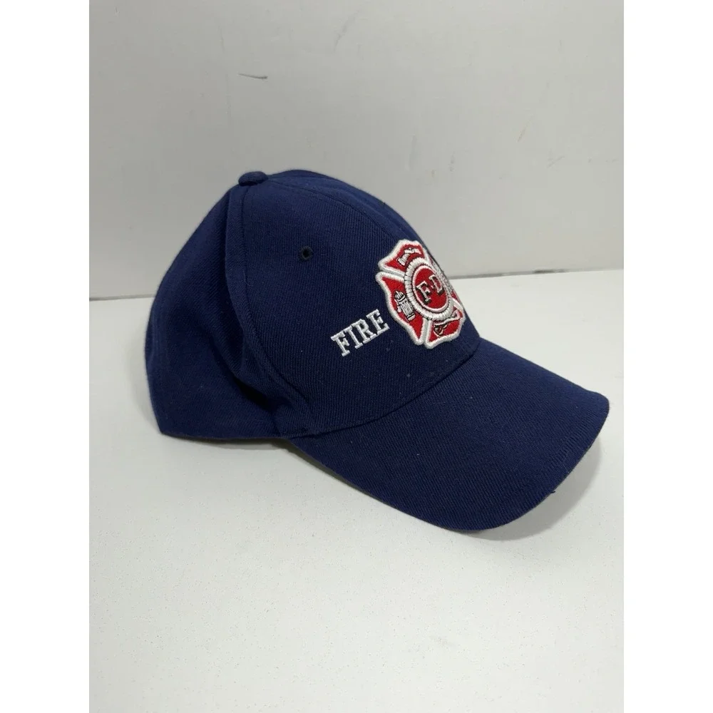 Fire Department - Navy‎ Blue - Deluxe low Profile Baseball Cap